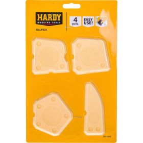 Шпатель для силикона HARDY Silifex 4, набор 4 элементов, в блистер 2090-520004 (артикул 16386164) – фото 4