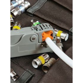 Клещи TDM КЗ-К, зачистка коаксиального кабеля RG-58/59/6/SAT, регулируемые ножи, «МастерЭлектрик» SQ1003-0203 (артикул 21450508) – фото 6