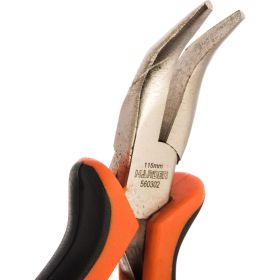Длинногубцы для точных работ HARDEN изогнутые, CRV, 125 мм 560302 (артикул 16228320) – фото 2