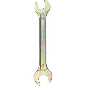 Гаечный рожковый ключ желтый цинк REXANT 14х17 мм 12-5829-2 (артикул 16077086) – фото 3