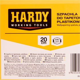 Шпатель для обойных работ HARDY 20 см 0610-570020 (артикул 21954604) – фото 5