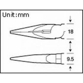 Длинногубцы ProsKit 1PK-709 00152591 (артикул 15832851) – фото 3