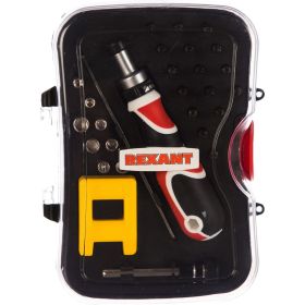 Наборная отвертка REXANT 28 предметов 12-4772 (артикул 15700605) – фото 6