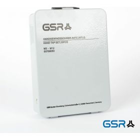 Набор ручных метчиков GSR DIN352 M3-M12 23 предмета 00708050 (артикул 19475298) – фото 7