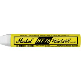 Маркер-краска для маркировки горячего металла Markal HT-75 Paintstik (93C до 538C), белый 84820 (артикул 17949763) – фото 1