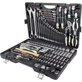 Набор инструмента ROCKFORCE 1/2""х1/4""DR с 6-гранными головками, 128 предметов RF-41282-5 (артикул 25869323) – фото 2