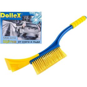 Щетка сметка со скребком DolleX 56 см SNW-2218 (артикул 15986527) – фото 2