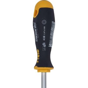 Отвертка Felo Ergonic с насадкой под биты 1/4" 43812540 (артикул 16479410) – фото 3