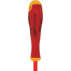 Диэлектрическая отвертка Felo SL 3,5х0,6, E-Slim Ergonic 41393590 (артикул 18842934) – фото 6