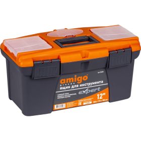 Ящик для инструмента AMIGO пластиковый, 12"", 32х17,5х16 см 74854 (артикул 17241240) – фото 1