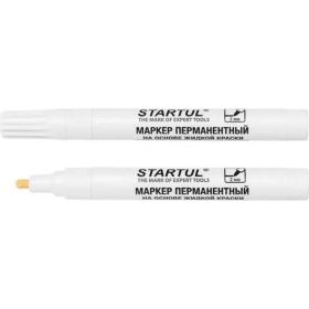 Маркер на основе жидкой краски STARTUL Profi белый ST4360-01 (артикул 21541816) – фото 3