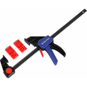 Быстрозажимная струбцина WORKPRO 60x150 мм WP232035 (артикул 23298699) – фото 3
