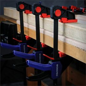 Быстрозажимная струбцина WORKPRO 60x150 мм WP232035 (артикул 23298699) – фото 4