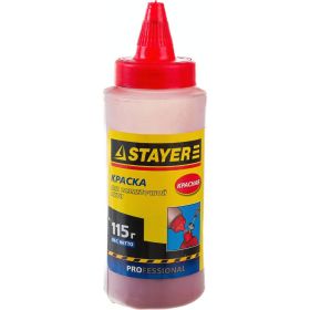 Красная краска для разметочной нити 115 г STAYER 2-06401-2_z01 (артикул 15261597) – фото 1