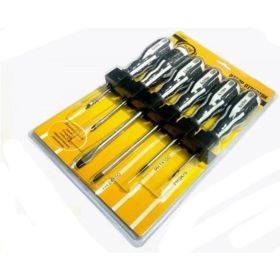 Набор отверток БМ PH0x75,PH1x100,PH2x150,SL3x75,SL5x100,SL8x150 мм 6 предметов 13007 (артикул 22393587) – фото 1