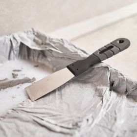 Шпатель REXANT 40мм, нержавеющая сталь, пластмассовая ручка 89-0201 (артикул 16124824) – фото 2