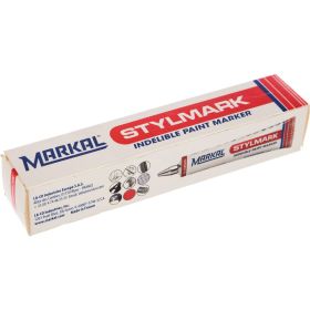 Маркер-краска в металлической тубе Markal Stylmark, 3,0 мм, жёлтый 96653 (артикул 16204893) – фото 2