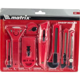 Набор ножей с выдвижными лезвиями MATRIX 78991 (артикул 13700849) – фото 2