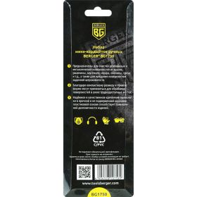 Набор из двух ручных миникордщеток Berger BG, латунь, сталь, 0.3 мм BG1750 (артикул 21203896) – фото 3