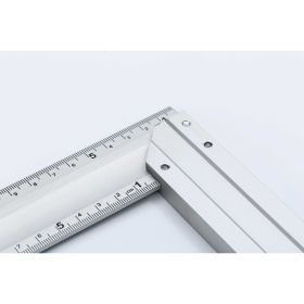 Cтроительный угольник ALUKOMTOOLS двухсторонний - 25 см 211513250A (артикул 29276570) – фото 4