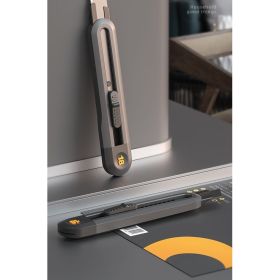 Набор технических ножей DELI""Home Series Black"" HT4003 (ножи 9мм+18мм+т-образный), эксклюзивный дизайн, корпус из высококачественного soft touch пластика 123286 (артикул 28216466) – фото 13