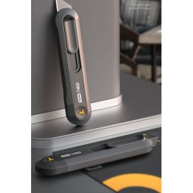 Набор технических ножей DELI""Home Series Black"" HT4003 (ножи 9мм+18мм+т-образный), эксклюзивный дизайн, корпус из высококачественного soft touch пластика 123286 (артикул 28216466) – фото 14