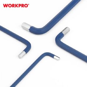 Ключи 6-гранные длинные с шаром WORKPRO 9шт. в держателе PRO WP222011 (артикул 27721728) – фото 2