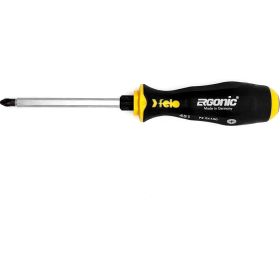 Ударная крестовая отвертка Felo Ergonic PZ2x100 45120340 (артикул 25778271) – фото 2