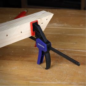 Быстросъемный мини зажим для штанги WORKPRO 100 мм, 2 шт. WP201016 (артикул 25973657) – фото 3