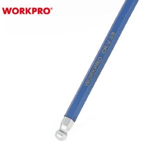 Ключи 6-гранные длинные с шаром WORKPRO 9шт. в держателе PRO WP222011 (артикул 27721728) – фото 3