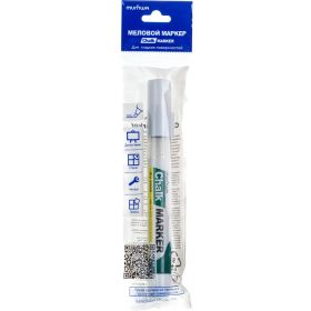 Меловой маркер Munhwa Chalk Marker белый, 3мм CM-05 (артикул 16230738) – фото 3