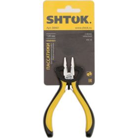Мини пассатижи SHTOK 120 мм 08401 (артикул 15520749) – фото 3