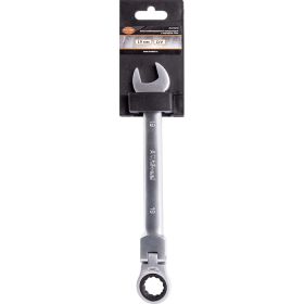 Комбинированный ключ трещоточный с шарниром 19мм AV Steel AV-315219 (артикул 15789715) – фото 4