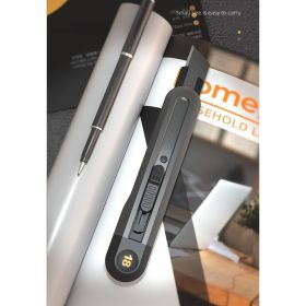 Набор технических ножей DELI""Home Series Black"" HT4003 (ножи 9мм+18мм+т-образный), эксклюзивный дизайн, корпус из высококачественного soft touch пластика 123286 (артикул 28216466) – фото 4
