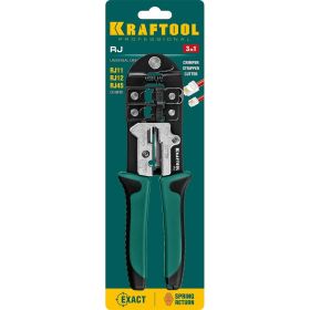 Кримпер KRAFTOOL универсальный, RJ45, RJ11/RJ12 22699 (артикул 16086597) – фото 6