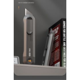 Набор технических ножей DELI""Home Series Black"" HT4003 (ножи 9мм+18мм+т-образный), эксклюзивный дизайн, корпус из высококачественного soft touch пластика 123286 (артикул 28216466) – фото 8