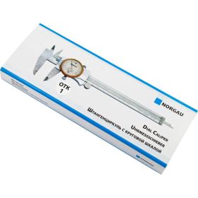 Штангенциркуль с круговой шкалой NORGAU 300 мм, 0.02 мм, с поверкой 040027030/П (артикул 16018259) – фото 10