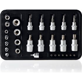 Набор Alca TORX 29 предметов биты/головки Black 449000 (артикул 16134445) – фото 1