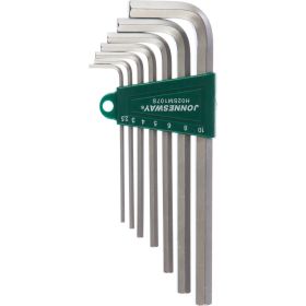 Комплект угловых шестигранников Jonnesway LONG H02SM107S (артикул 13938679) – фото 1