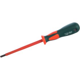 Шлицевая диэлектрическая отвертка Jonnesway, SL, DV13S5125 (D19S5125), 5,5х125мм (артикул 13938609) – фото 1