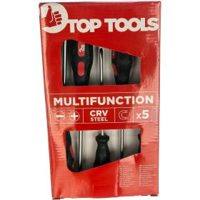 Набор отверток, 5 шт. Top Tools 39D503 (артикул 15758696) – фото 1