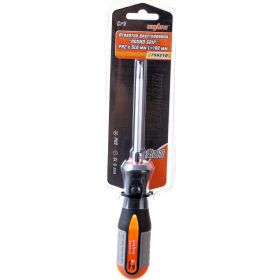 Стержневая двусторонняя отвертка Ombra ROUND GRIP РН2,SL6x100 мм 756210 55775 (артикул 15875193) – фото 1