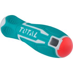 Реверсивная отвертка TOTAL с битами 8 шт TACSD30086 (артикул 22734387) – фото 2