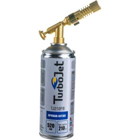 Газовая горелка TJ500 с баллоном TJ210PB Turbojet с регулятором уровня пламени TJ533-PB (артикул 16465557) – фото 3