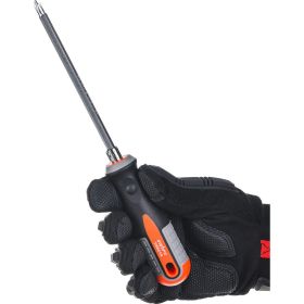 Двусторонняя стержневая отвертка РН2,SL6x150мм Ombra ROUND GRIP 756215 55777 (артикул 15632419) – фото 4