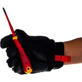 Диэлектрическая крестовая отвертка Felo Ergonic +/- E-SLIM Z 1X80 41719290 (артикул 16071287) – фото 6