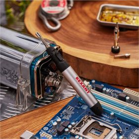 Портативный газовый паяльник 15мл REXANT DZ-70901 12-0185 (артикул 15549493) – фото 7