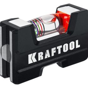 Компактный литой магнитный уровень KRAFTOOL 5-в-1 76 мм 34787 (артикул 26156999) – фото 1