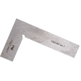 Поверочный угольник ГТО УП 100х60 кл.1 SS1006001 (артикул 16725946) – фото 2