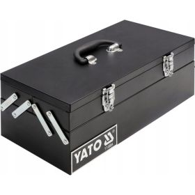 2-х ярусный металлический ящик для инструмента YATO 460х200х180мм YT-0884 (артикул 16129050) – фото 1